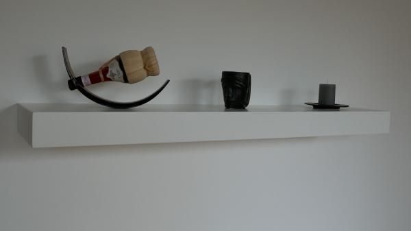 Preview: SECURO Bianco 120, Wandboard mit Geheimfach 120 cm weiß, Bild2