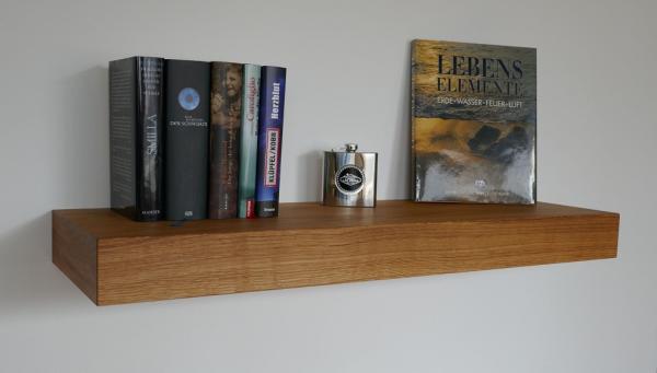 Preview: SECURO Legno 90, Wandboard mit Geheimfach 90 cm Eiche geölt, Bild2