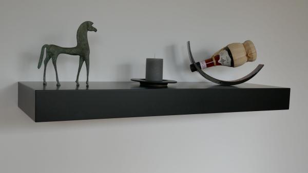 SECURO Nero 90, Wandboard mit Geheimfach 90 cm schwarz, Bild1